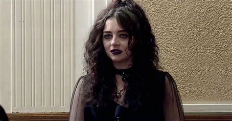 nina lucas|Corrie fans in tears as Nina Lucas embraces gothic identity in .